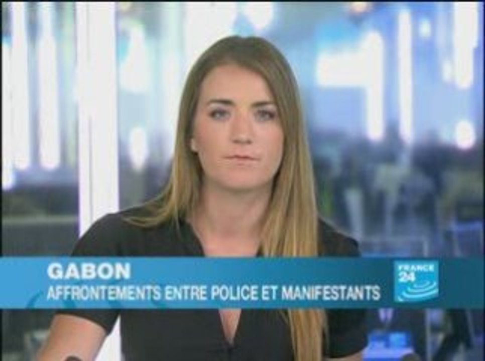 Violents heurts entre manifestants anti-Bongo et policiers