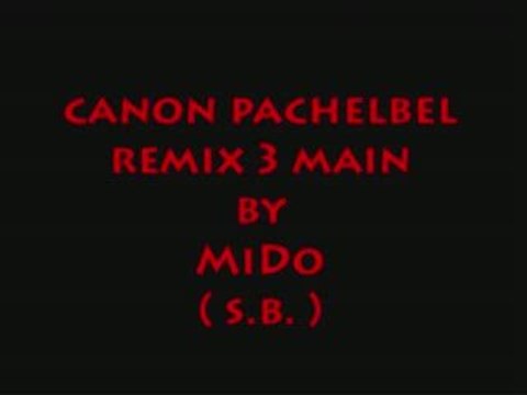 canon pachelbel - piano / 3mains by mido