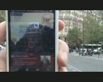 Augmented Reality demo using Google Android   Layar