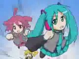 Vocaloid : TRIPLE BAKA fet. Miku, Teto, & Neru