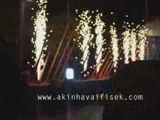 volkan gösterisi kep atma törenii