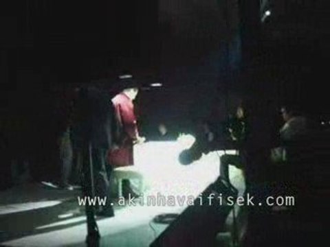 volkan gösterisi,cevahir otel