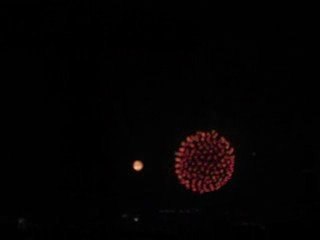 fireworks on Tokyo bay, Aug  2009