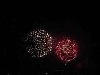 fireworks on tokyo bay 3, Aug 2009
