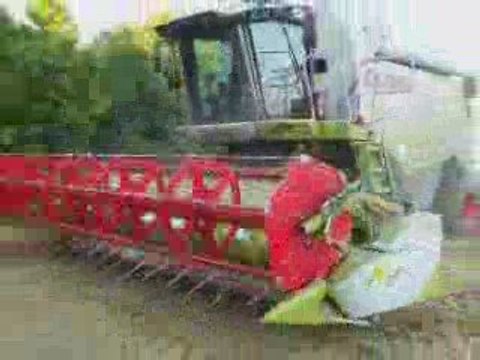 Moisson en Claas Lexion 540 - été 2009