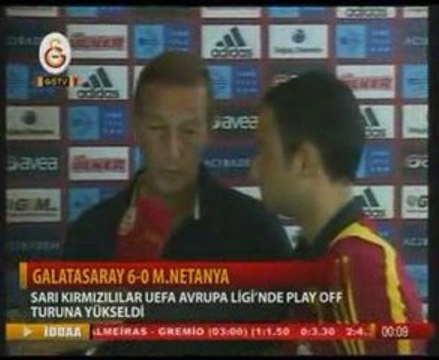 Galatasaray 6-0 Maccabi Netanya Mac Sonu (GSTV)2