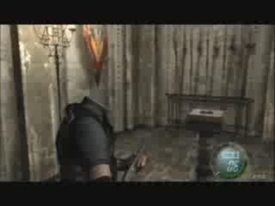 Shinji Mikami plays biohazard 4 - Leon Headless