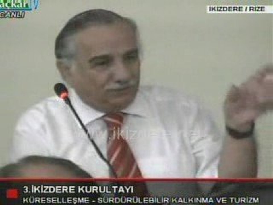 iKiZDERE KURULTAYI - Prof.Dr. Nazmi OKUMUŞOĞLU'nun Konuşması