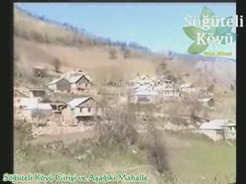 Söğüteli Köyü Girişi ve Aşağıki Mahalle Görüntüleri-2003