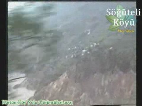 Kürtün Söğüteli Köyü Yolu Görüntüleri-2003