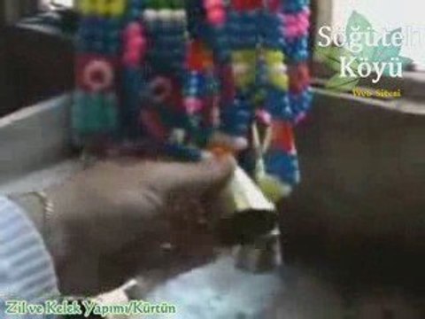 Gümüşhane İli Kürtün İlçesi Zil ve Kelek Yapımı