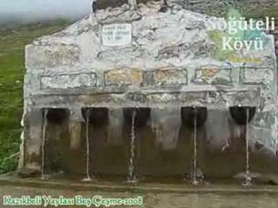 Kazıkbeli Yaylası Beş Çeşme Görüntüleri Temmuz-2008