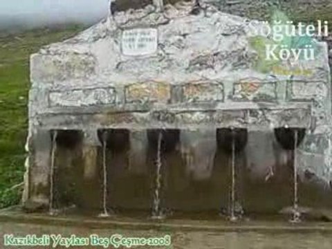 Kazıkbeli Yaylası Beş Çeşme Görüntüleri Temmuz-2008