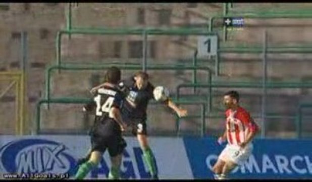 [allgoals.pl] Skrót meczu Cracovia Vs. Lechia 07.08.2009