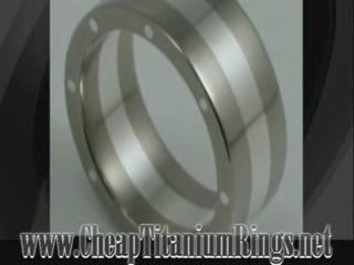 Polished Titanium Wedding Band - Tension Titanium Rings