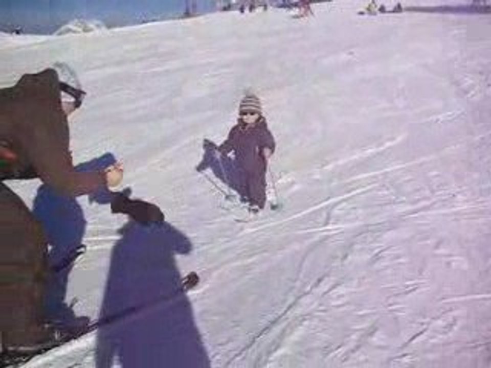 Titouan ski 01 Janvier 2008