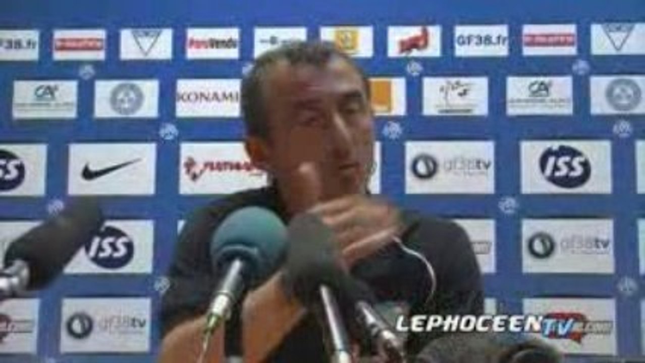 Mecha Bazdarevic après Grenoble-OM