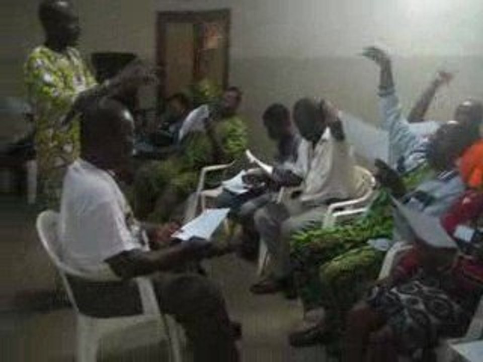 Chant au forum de fondacio