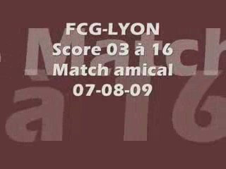 FCG-LYON Match Amical