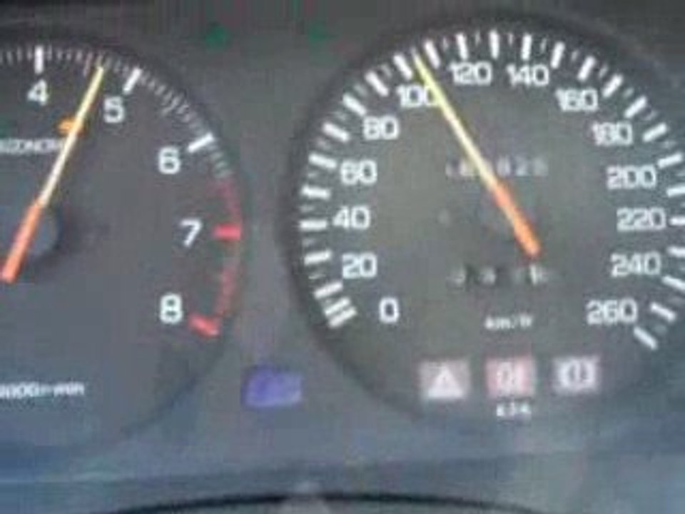 supra mk3 3.0l 24V accélération .