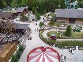 PARC D'ATTRACTIONS NIGLOLAND : VU DU CIEL DE LA GRANDE ROUE