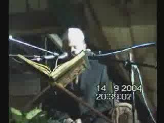 Kütahya Ulu Cami Müezzini Ferruh Muştuer