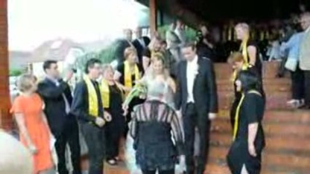 Mariage Elodie et Fabien : Sortie Eglise