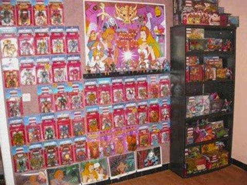 Stargalactik et ses collections d' Action figurines..