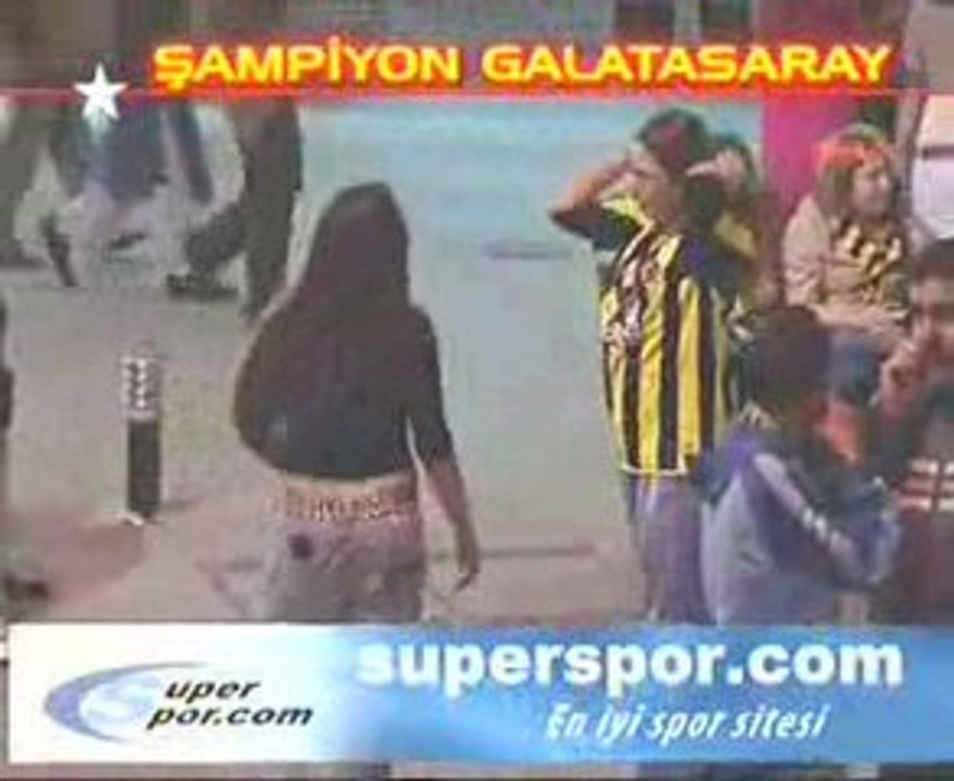 Şampiyon Galatasaray Caddeden görüntüler :)