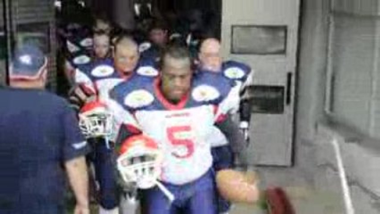 Final arrivée des Patriotes sur le terrain