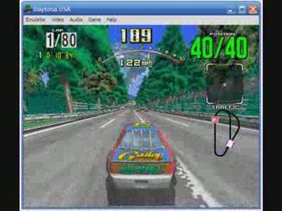Daytona USA Sega Emulator 0.9
