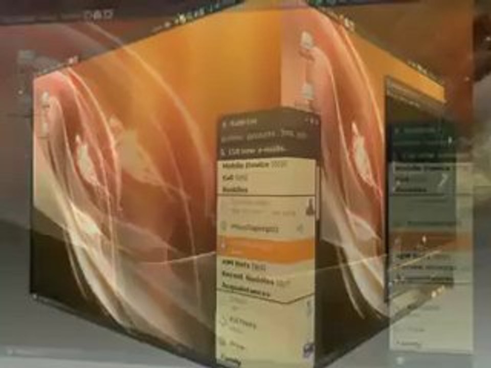 Advanced desktop effect
