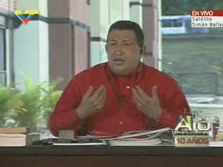 Presidente Chávez ordenó suspender suministro combustible