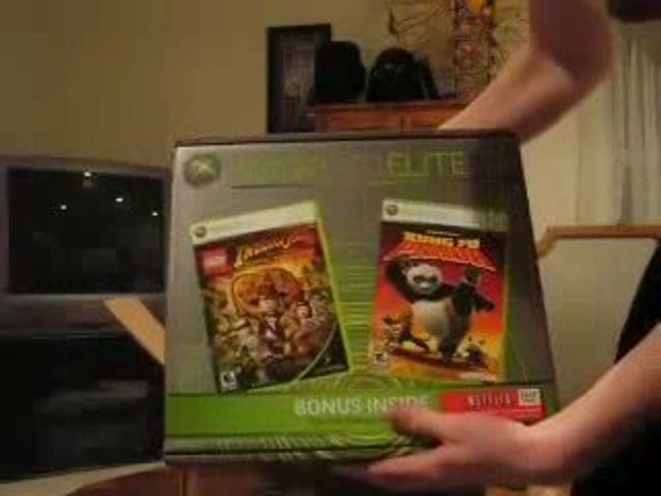 Unboxing Free Xbox 360 Elite From TRAINN