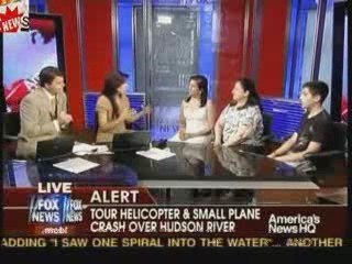 PICTURES  Of Helicopter & Small Plane Crashing Over Hudson