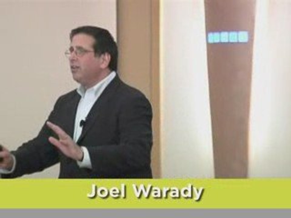 Watch video of Social Media marketing Speaker Joel Warady