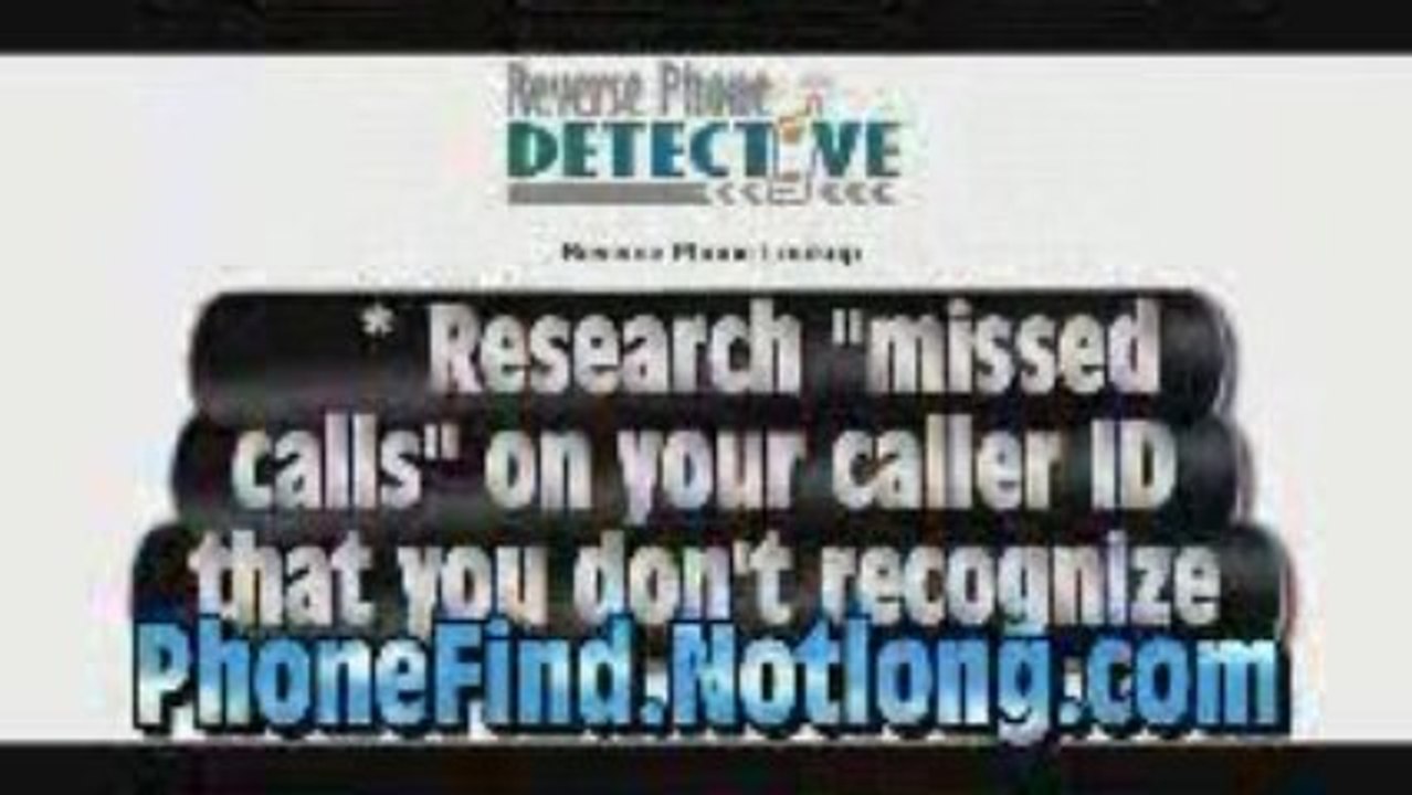 Reverse Phone Lookup