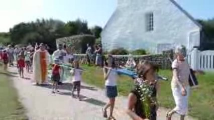 procession lors du Pardon de Chausey
