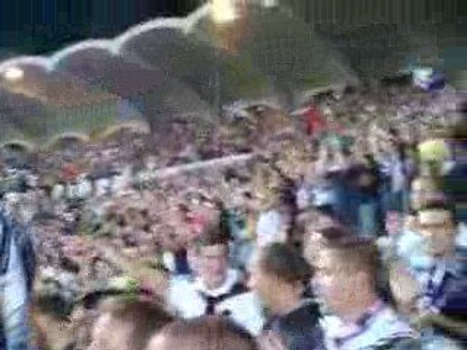 Bordeaux Lens 2009 fin de match