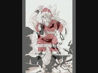 Mes Dessins dbz bob l'eponge naruto