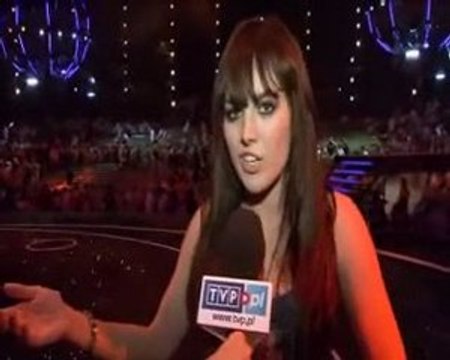 Ewa Farna - interview3 Sopot Hit Fertiwal