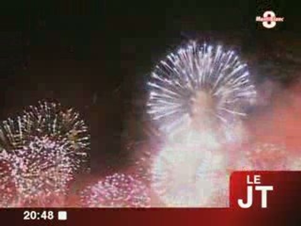 Feux d'artifices : Genève versus Annecy