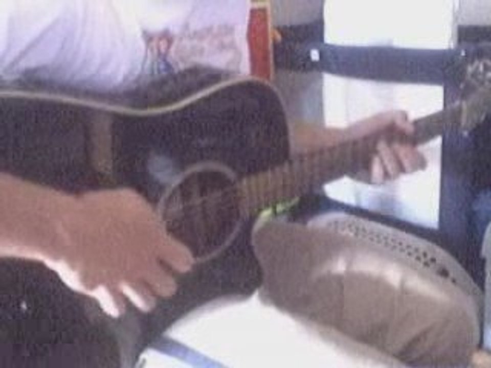 guitare blues en mi majeur accoustique