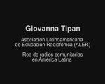 Conferencia sobre ALER redradios comunitarias América Latina