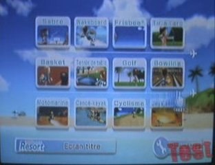 [ Video test Wii ] WiiSport Resort