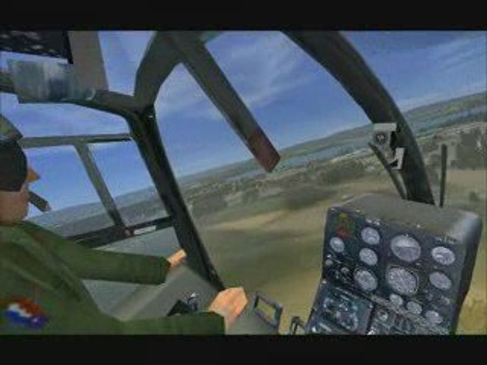 FSX GAZELLE ALAT PAYERNE - Pilotage et Vidéo de BOUBA-57