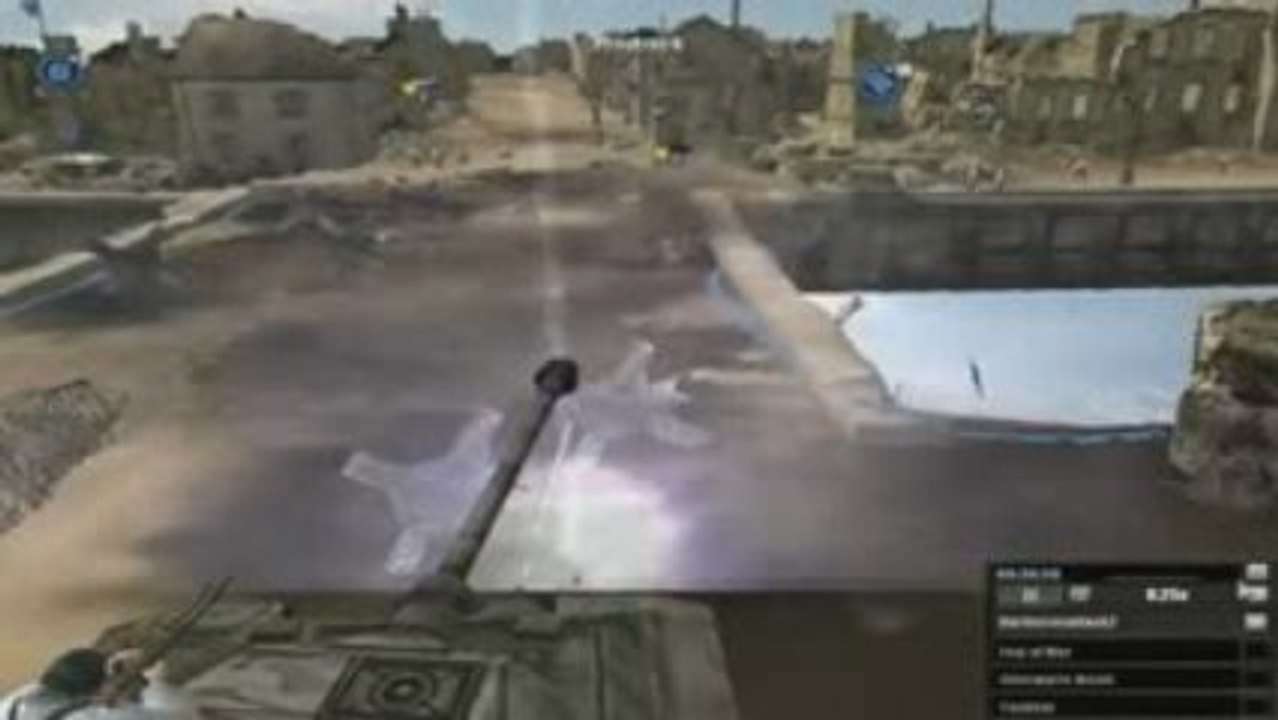 Company of Heroes King Tiger in action