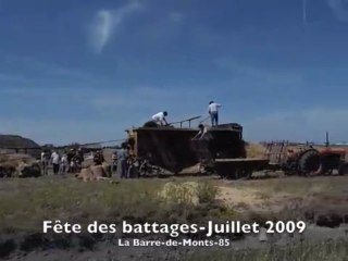 Fête des battages au Daviaud, écomusée marais breton vendéen