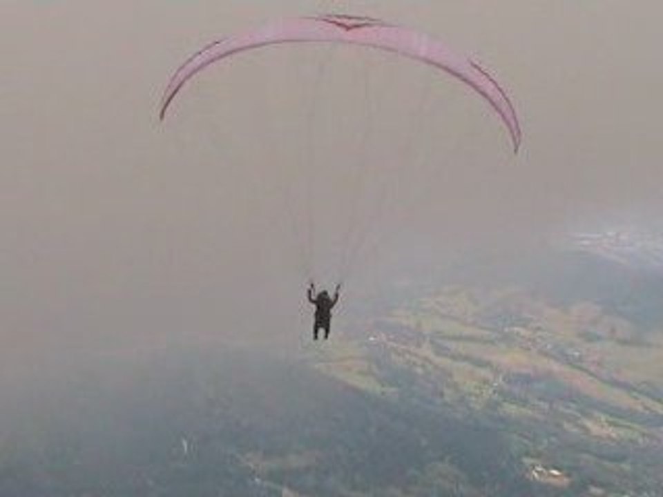 BIPLACE PARAPENTE MONTAGNE AU GRAND COLON AVEC PRÉVOL