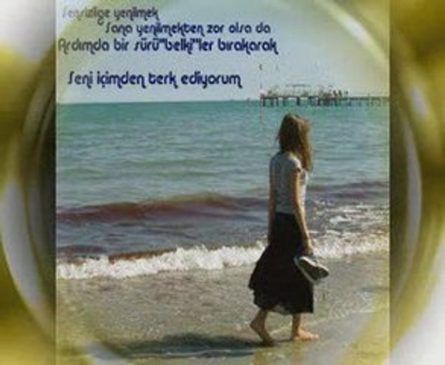 seni içimden terkediyorum
